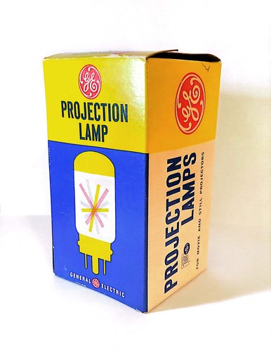 General Electric Projection Lamp Packaging
