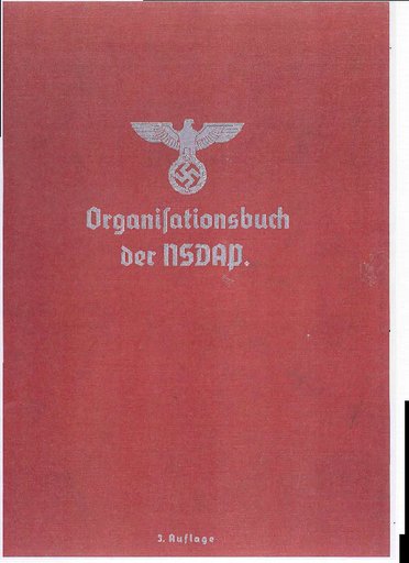 German Nazi Party’s identity manual