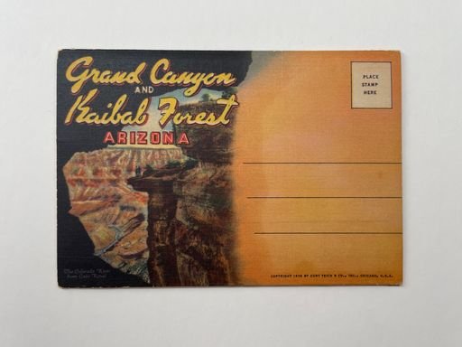 Grand Canyon and Kaibab Forest, Arizona Souvenir Folder