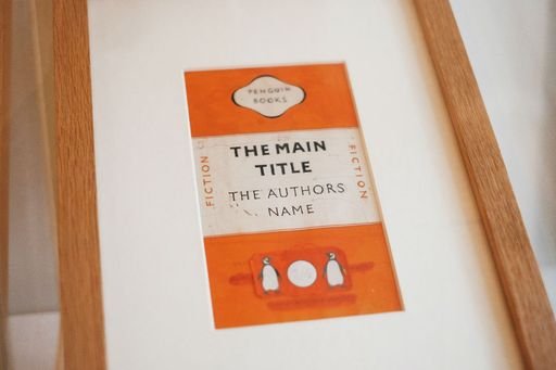 Hand-Painted Penguin Tri-Band Cover Design Template