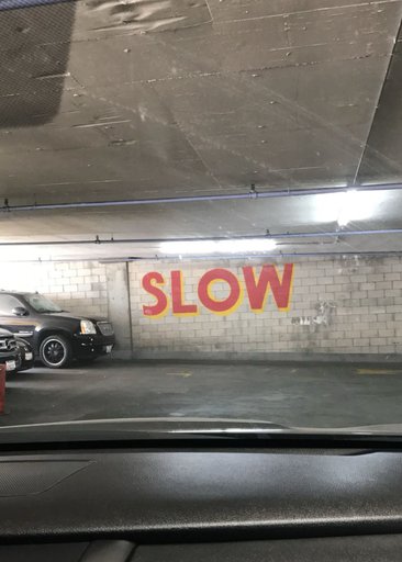 Hand-Painted Sign in Los Angeles, 1996