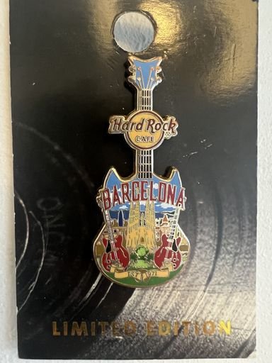Hard Rock Barcelona Enamel Pin