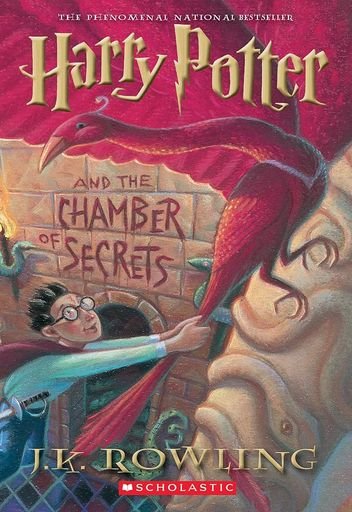 Harry Potter and the Chamber of Secrets Book Cover