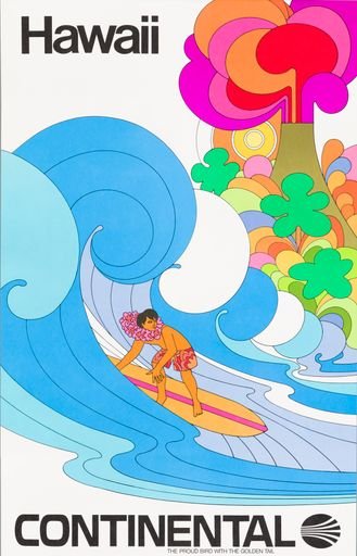 Hawaii Travel Poster