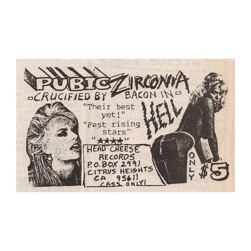 Head Cheese Records Magazine Advertisment 