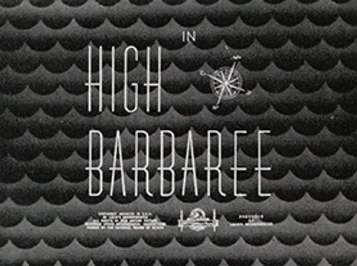 “High Barbaree” film titles