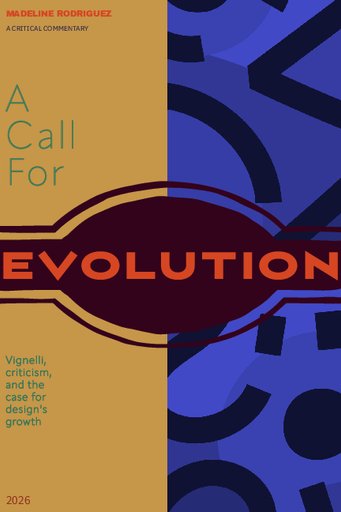 [History Student Work] A Call For Evolution