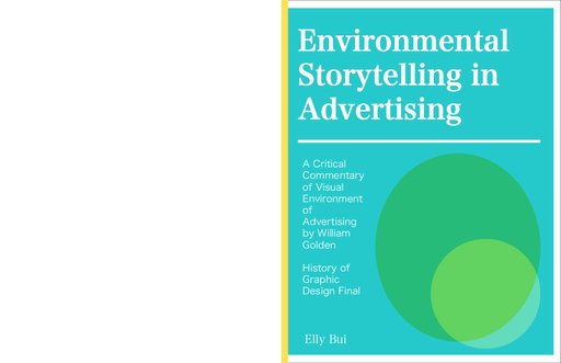 [History Student Work] Environmental Storytelling in Advertising