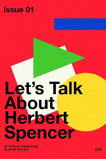 [History Student Work] Let's Talk About Herbert Spencer