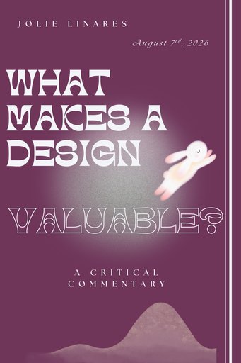 [History Student Work] What Makes a Design