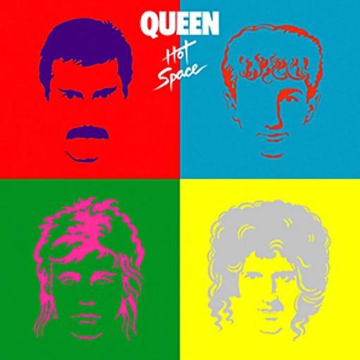 “Hot Space” Album Cover by Queen