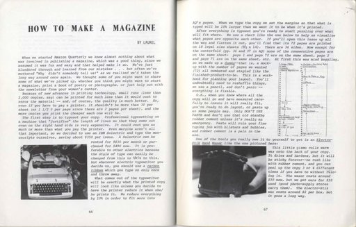 “How To Make a Magazine”