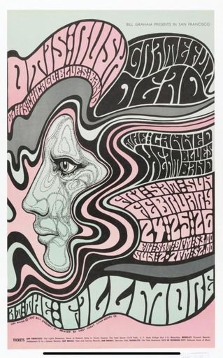 フィルモア・コンサートポスターFillmore Concert Poster