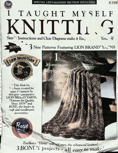 I Taught Myself Knitting
