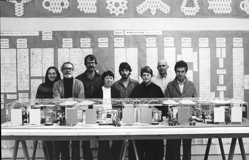 IBM exhibition group photo, 1982