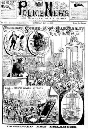 Illustrated Police News: Trial of Oscar Wilde