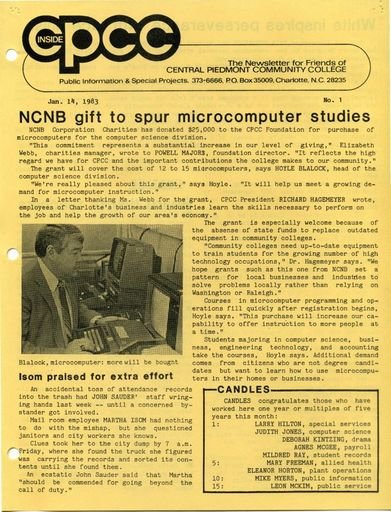 Inside CPCC No. 1
