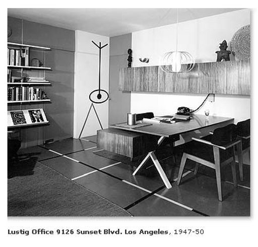 Interior of Lustig Office in Los Angeles