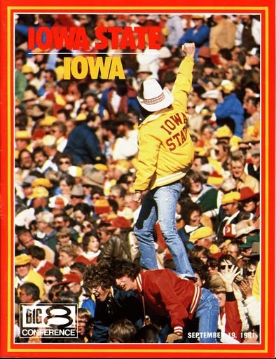 Iowa State vs. Iowa, September 19, 1981