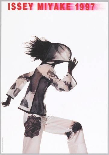 Issey Miyake Print Advertisement, 1997