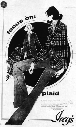 Ivey's Print Advertisement 