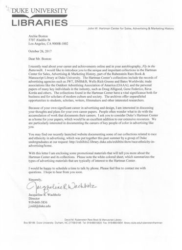 Jacqueline R. Wachhotz to Archie Boston