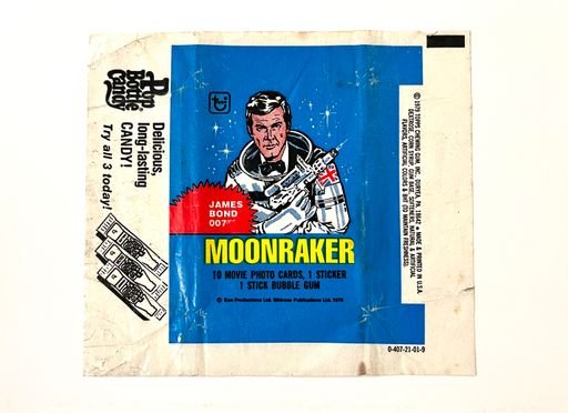 James Bond Candy Wrapper