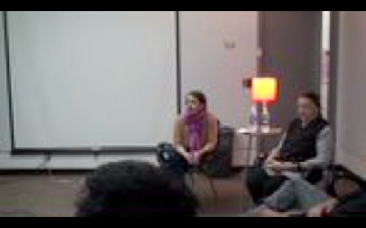“Jan Steward with Juliette Bellocq at CalArts”