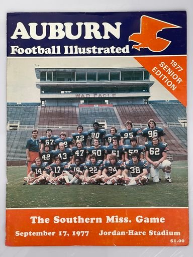 J&M Auburn Football Illustrated with catalog