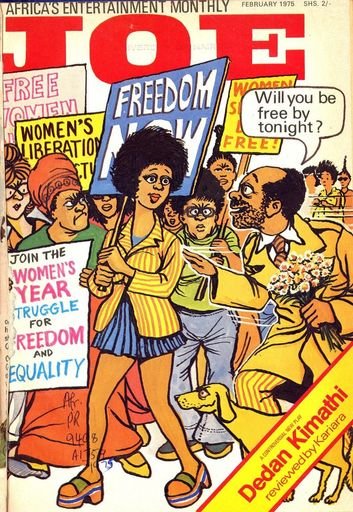 Joe: Africa's Entertainment Monthly magazine cover, February 1975
