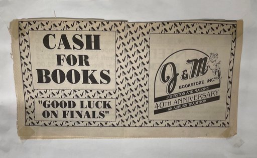 Johnston & Malone newspaper advertisement