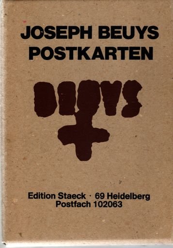 Joseph Beuys postcard box