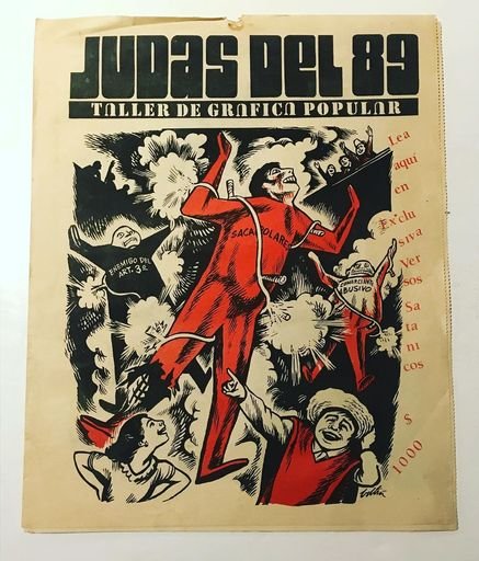 “Judas del 89: Taller de Gráfica Popular”