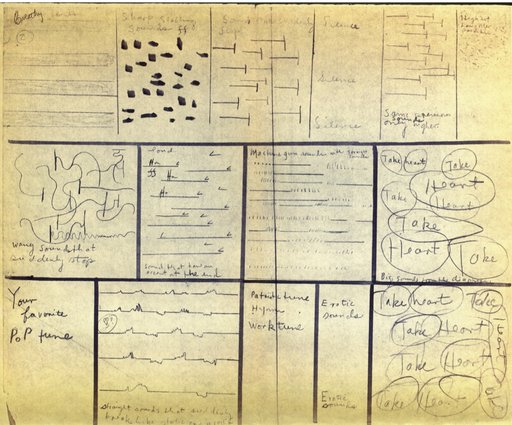 Julius Eastman music scores