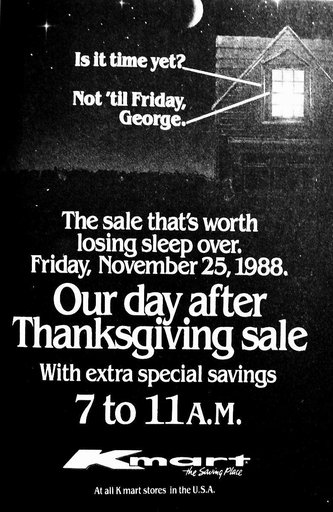 K Mart - Black Friday