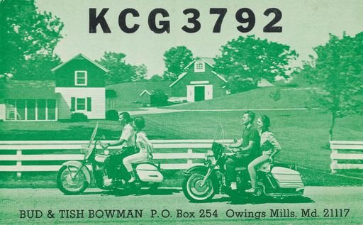 KCG 3792 Radio Postcard