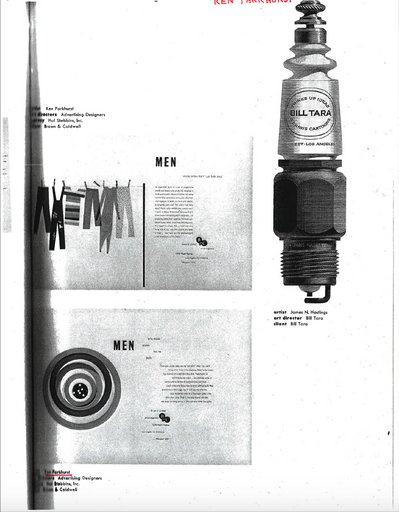 Ken Parkhurst in Western Advertising