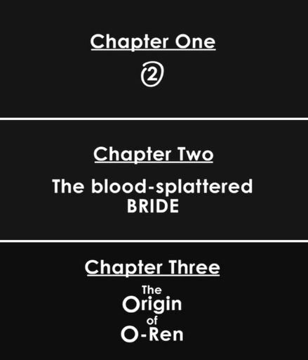 Kill Bill Chapter Card