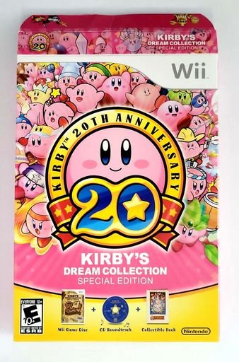 Kirby's Dream Collection Game Packaging