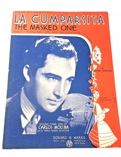 La Cumparsita Sheet Music Cover