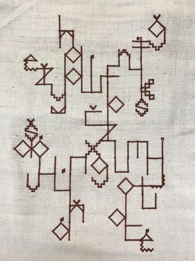 Lakota letterforms