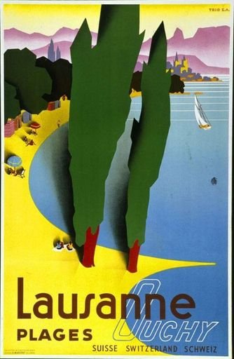 “Lausanne Ouchy - Plages”