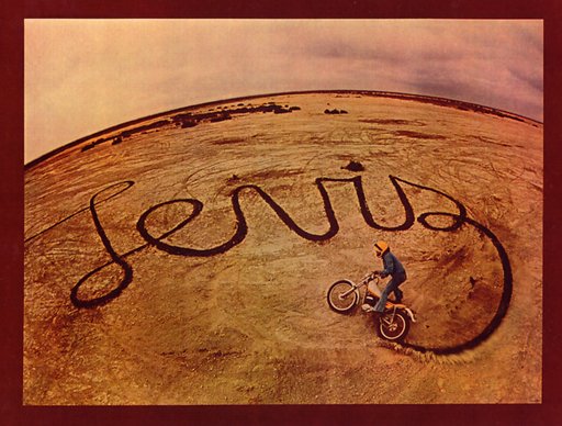 Levi's Pants Advertising Poster Dirt Bikes