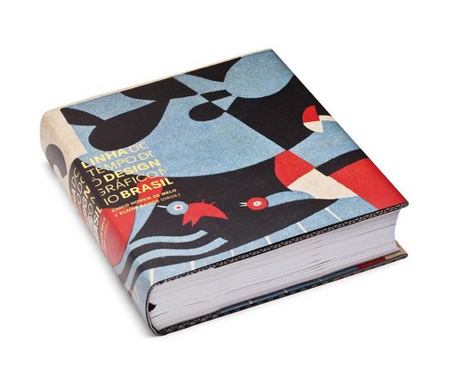 Linha do Tempo do Design Graphico no Brasil Book Cover (Brazilian Graphic Design Timeline)