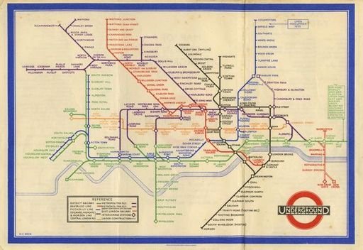 London Underground Map 