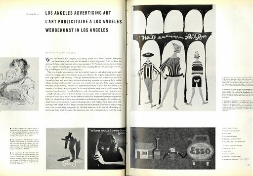 “Los Angeles Advertisement Art”, Graphis
