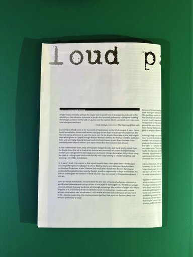 loud paper, Volume 4, Issue 4