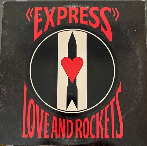 Love and Rockets “Express” Vinyl Record Sleeve