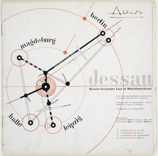 Map of Bauhaus Dessau Campus