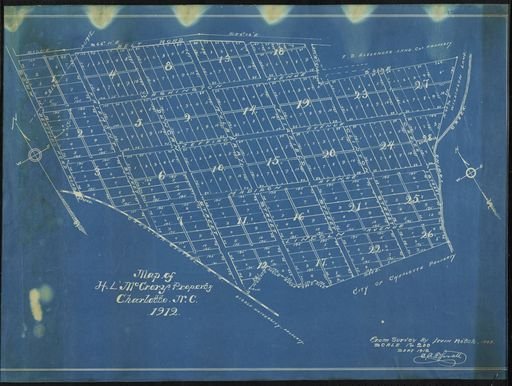 Map of H. L. McCrorey Property